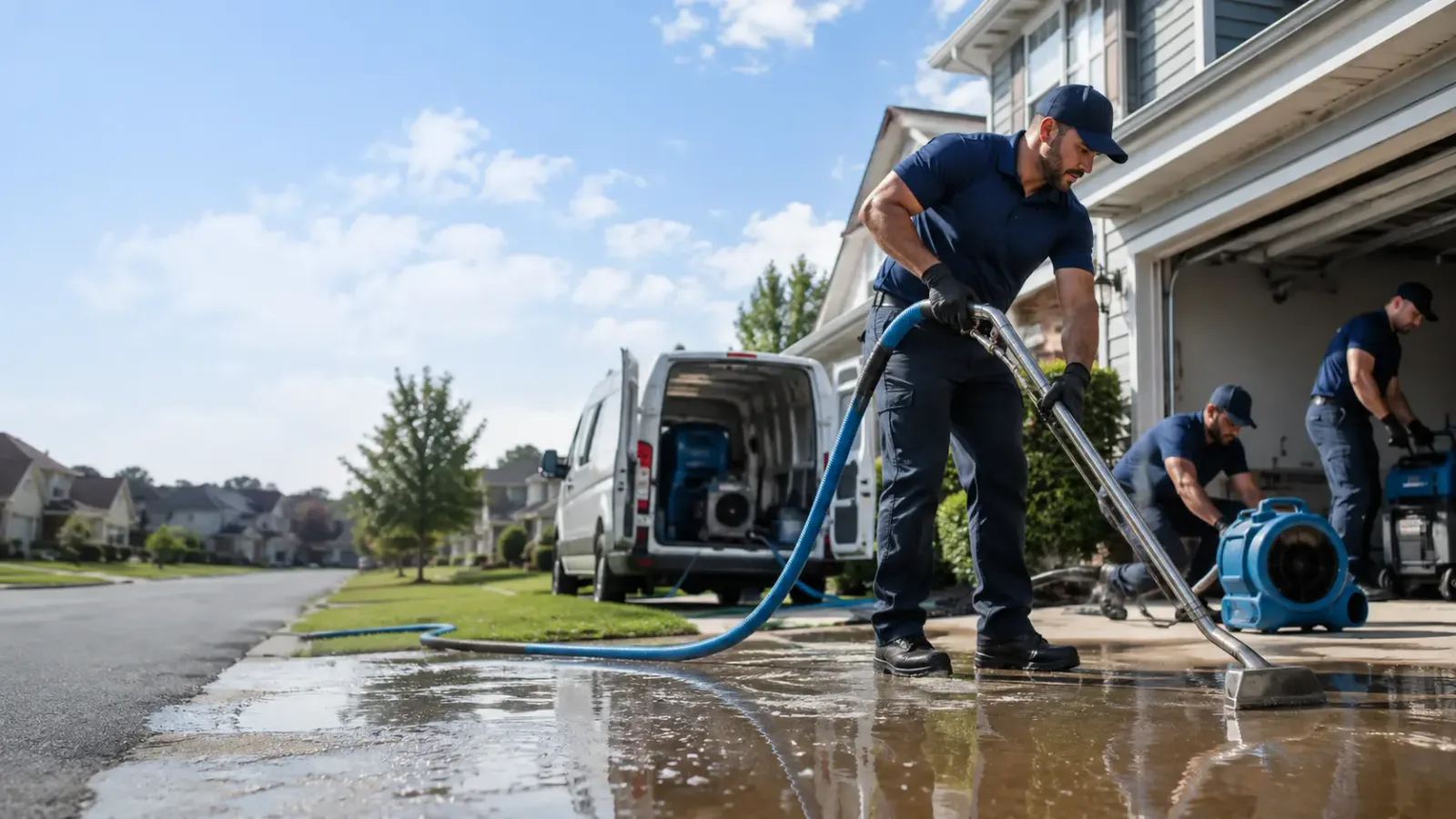 Flood Damage Restoration in White Hall, AR